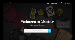 Desktop Screenshot of cineblur.com
